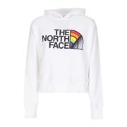 The North Face Regnbåge Stolthet Huvtröja Vit White, Dam