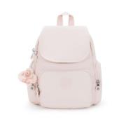 Kipling City Zip Ryggsäck Pink, Dam