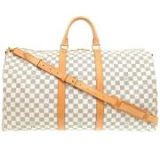 Louis Vuitton Vintage Pre-owned Tyg handvskor White, Unisex