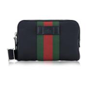 Gucci Stilren midjeväska med dragkedja Black, Dam