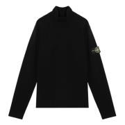 Stone Island Tröja med en söt stil Black, Herr