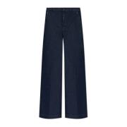 Moncler Straight cut jeans Blue, Dam