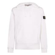 Stone Island Vita Tröjor för Män White, Herr