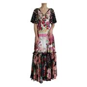 Dolce & Gabbana Maxi Dresses Multicolor, Dam