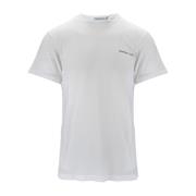 Baron Filou Herr Grafisk Bomull T-shirt White, Herr