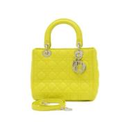 Dior Vintage Pre-owned Laeder dior-vskor Yellow, Dam