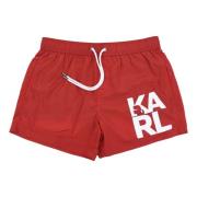 Diesel Herr badshorts med dragsko Red, Herr