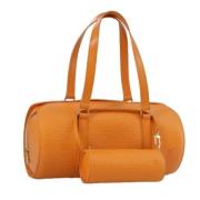 Louis Vuitton Vintage Pre-owned Laeder handvskor Orange, Dam