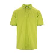 Sun68 Herr Button Polo Skjorta Green, Herr