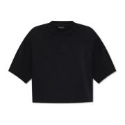 Anine Bing T-shirt 'Myers' Black, Dam