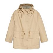 Moncler Huva rock Beige, Dam