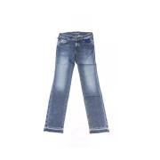 Jacob Cohën Blå Bomull Dam Slim Jeans Blue, Dam