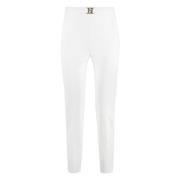 Elisabetta Franchi Trousers White, Dam