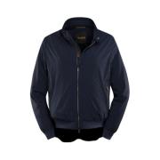 Moorer Bomber Jackets Blue, Herr