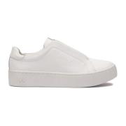 Kazar Vita sneakers med täckta snörhandtag White, Dam