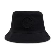 Stone Island Mössa med logotyp Black, Herr