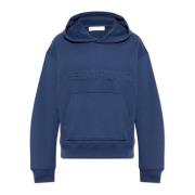 Helmut Lang Logo sweatshirt Blue, Herr