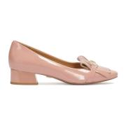 Kazar Lackpumps med dekoration fram Pink, Dam