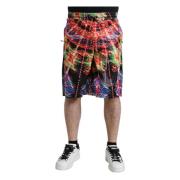 Dolce & Gabbana Casual Shorts Multicolor, Herr