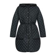 Moncler Vadderad kappa Etelan Blue, Dam