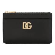 Dolce & Gabbana Svart Korthållare Black, Dam