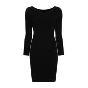 Alberta Ferretti Elegant Svart Klänning Black, Dam