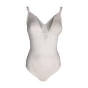 Lisanza Slät Konturering Body Shaper White, Dam