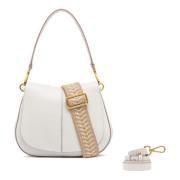 Gianni Chiarini Sabbia Helena Round Väska White, Dam