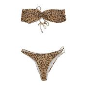 Alviero Martini 1a Classe Bikini Set med Djurmönster Multicolor, Dam