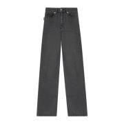 Zadig & Voltaire Straight leg jeans 'Elio' Black, Dam