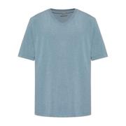 Hanro T-shirt 'Casuals' Blue, Herr