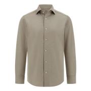 Boggi Milano Regular Fit Japansk Jersey Pikétröja Beige, Herr