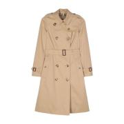 Burberry Beige Trench Chelsea Heritage Kappa Beige, Dam