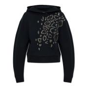 AllSaints Flow Sweatshirt Black, Dam