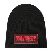 Dsquared2 Stilig Hatt för Män och Kvinnor Black, Herr