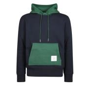 Thom Browne Färgblockerad huvtröja pullover Multicolor, Herr