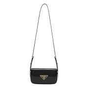 Prada Liten Axelväska Black, Dam