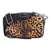 Marc Jacobs Cheetah Haircalf Handväska Svart Multicolor, Dam