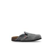 Diesel Denim slides D-Woodstock Gray, Herr