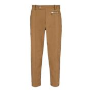 Balmain Raka bomullslastbyxor Beige, Herr