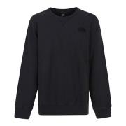 The North Face Avslappnad Crew Neck Sweatshirt Black, Herr