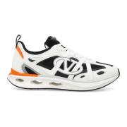 Valentino Garavani Casual Jog Logo Sneakers Orange Blue White, Herr