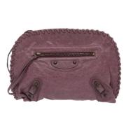 Balenciaga Vintage Pre-owned Laeder balenciaga-vskor Purple, Dam