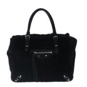 Balenciaga Vintage Pre-owned Mocka balenciaga-vskor Black, Dam