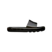 Tory Burch Bubble Jelly Transpart Slides Black, Dam