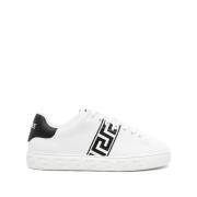 Versace Vita Sneakers med Greca Broderi White, Herr