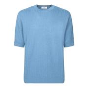 Lardini Blå T-shirt för män Blue, Herr