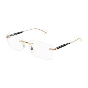 MONTBLANC Mb0411O 001 Optical Frame Yellow, Herr