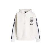 Pepe Jeans Logo Stack Hoodie Beige, Herr