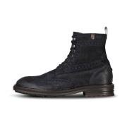 Van Bommel Lace-up Boots Black, Dam